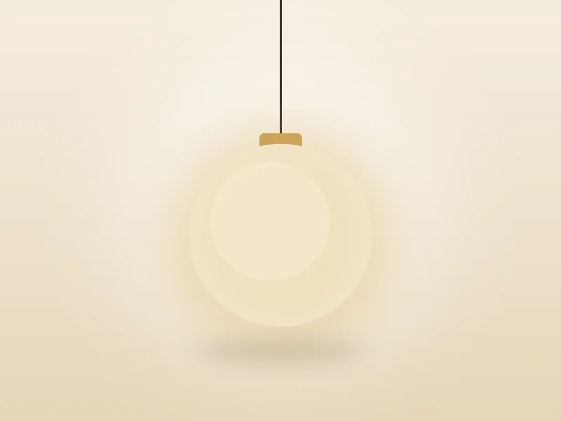 Orb Glass Pendant