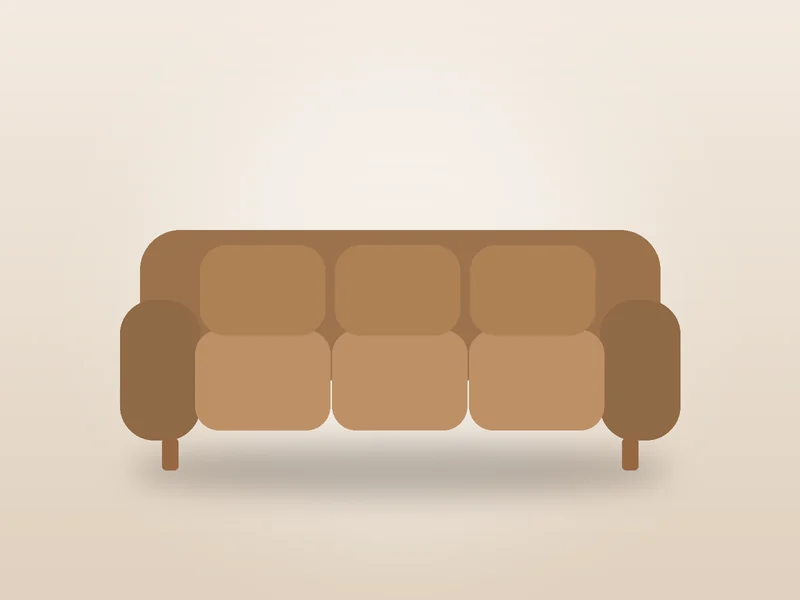Cloud Three-Seater Sofa